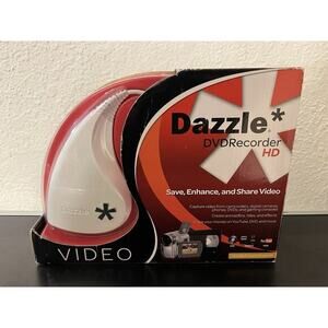 Dazzle DVD Recorder HD - Video Capture From VHS, DVD, Digital Cameras, DVD